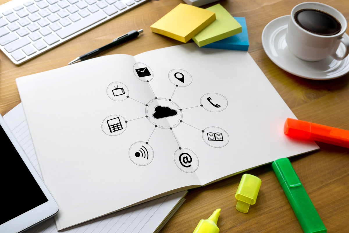 Cloud Computing Diagram.